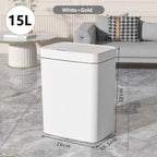Smart Automatic Trash Can with Touchless Motion Sensor - 15L