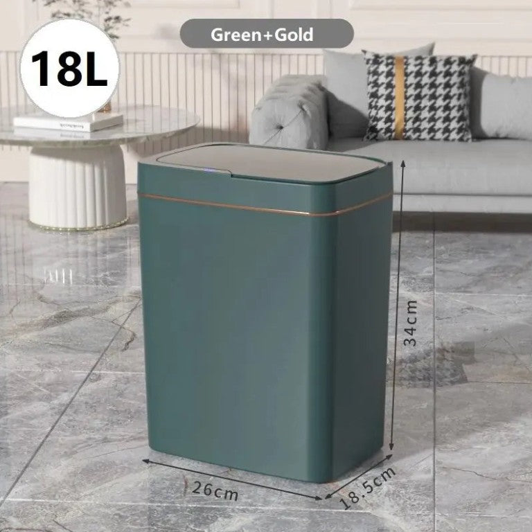 Smart Automatic Trash Can with Touchless Motion Sensor - 15L