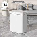Smart Automatic Trash Can with Touchless Motion Sensor - 15L