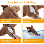 Interactive Motion-Activated Flapping Bird Cat Toy