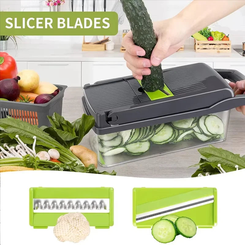 Master Slicer – Multi-functional Vegetable Cutter & Dicer