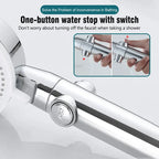 Adjustable High-Pressure Shower Head with 3 Massage Spray Modes