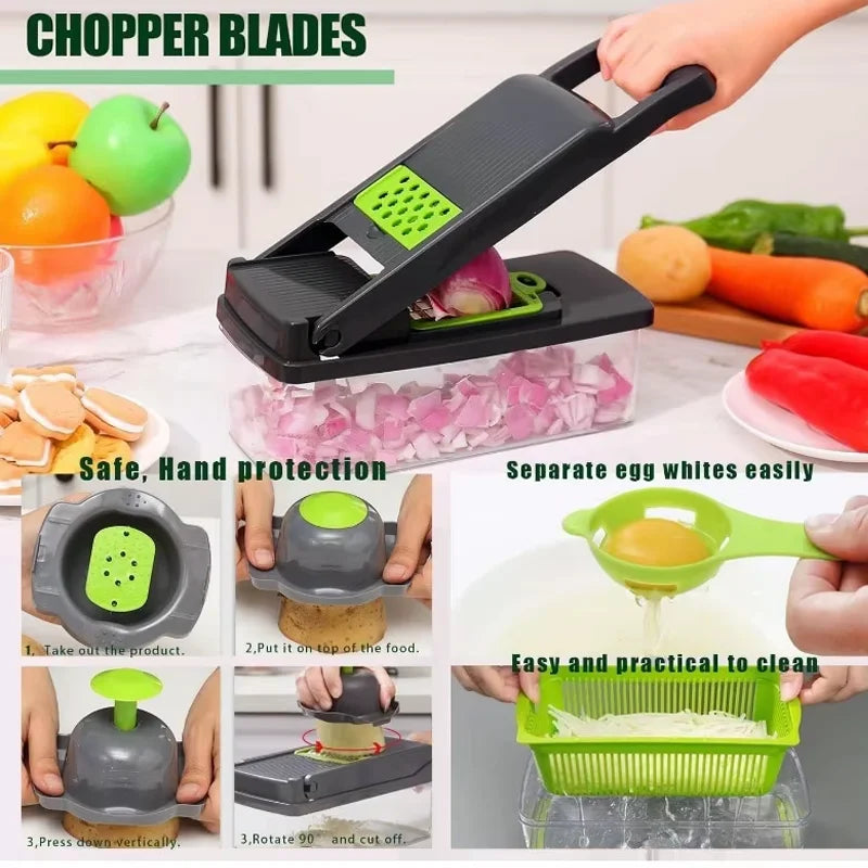 Master Slicer – Multi-functional Vegetable Cutter & Dicer
