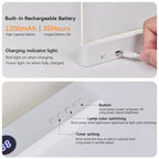 2-in-1 Smart LED Reading Light with Sleep Timer