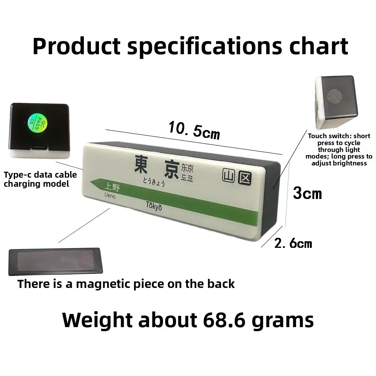 Shinkansen LED Station Sign