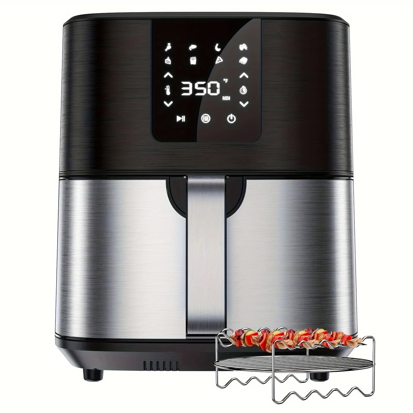 7-Quart Digital Precision Air Fryer - Matte Black Series