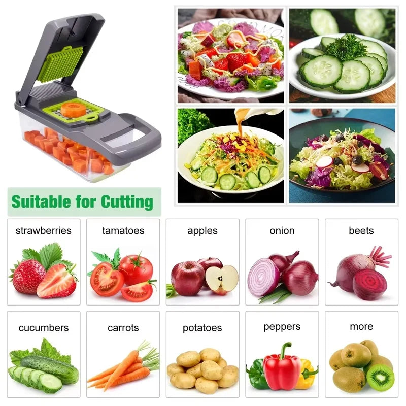 Master Slicer – Multi-functional Vegetable Cutter & Dicer