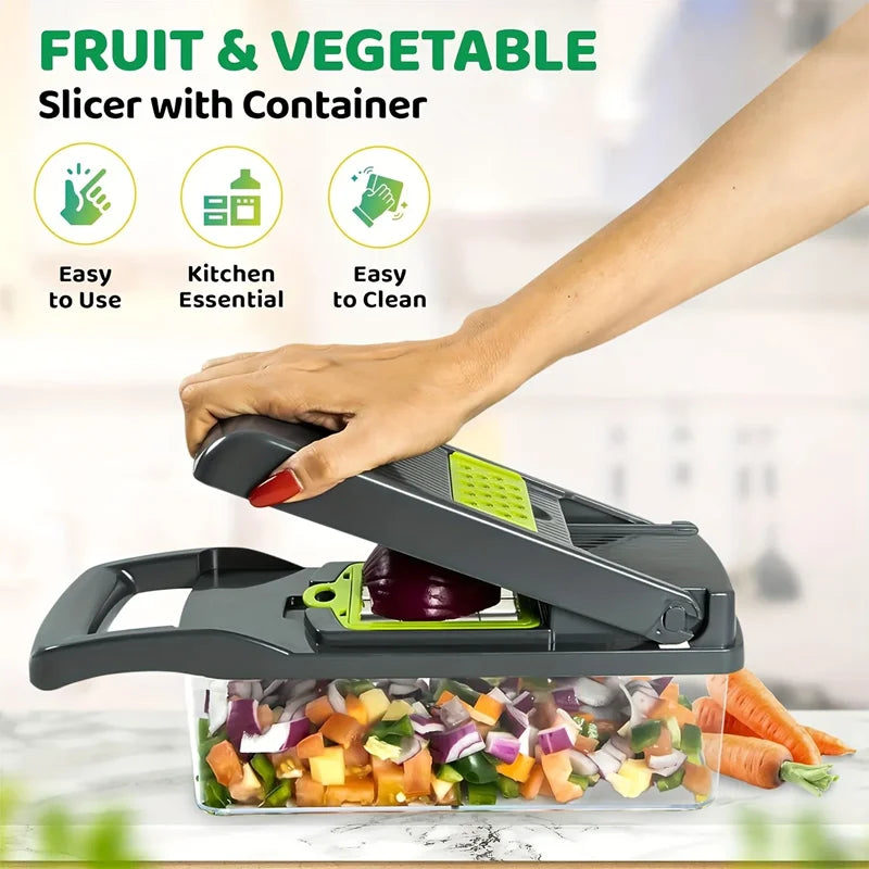 Master Slicer – Multi-functional Vegetable Cutter & Dicer