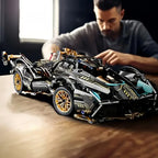 Precision Engineering Racing Car Model - 1,690 Piece Building Set