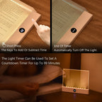 2-in-1 Smart LED Reading Light with Sleep Timer