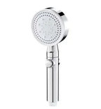 Adjustable High-Pressure Shower Head with 3 Massage Spray Modes