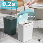 Smart Automatic Trash Can with Touchless Motion Sensor - 15L