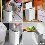 Smart Automatic Trash Can with Touchless Motion Sensor - 15L
