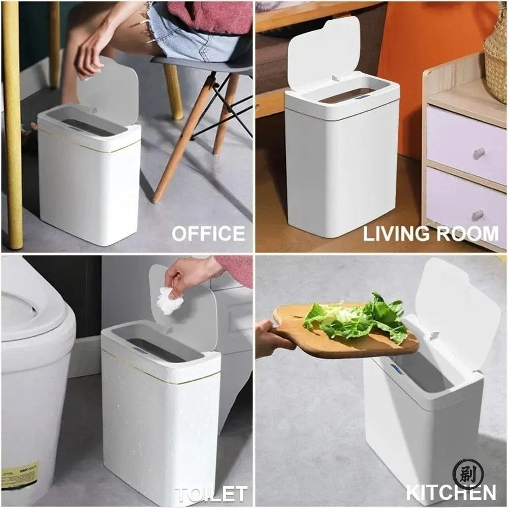 Smart Automatic Trash Can with Touchless Motion Sensor - 15L